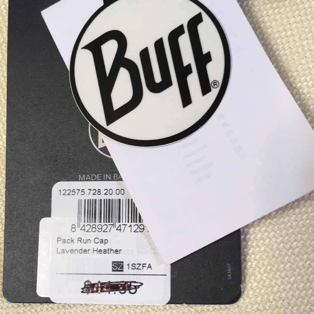 BUFF® Pack Speed Cap UPF 50 in Lavender Heather - Picture 8 of 9